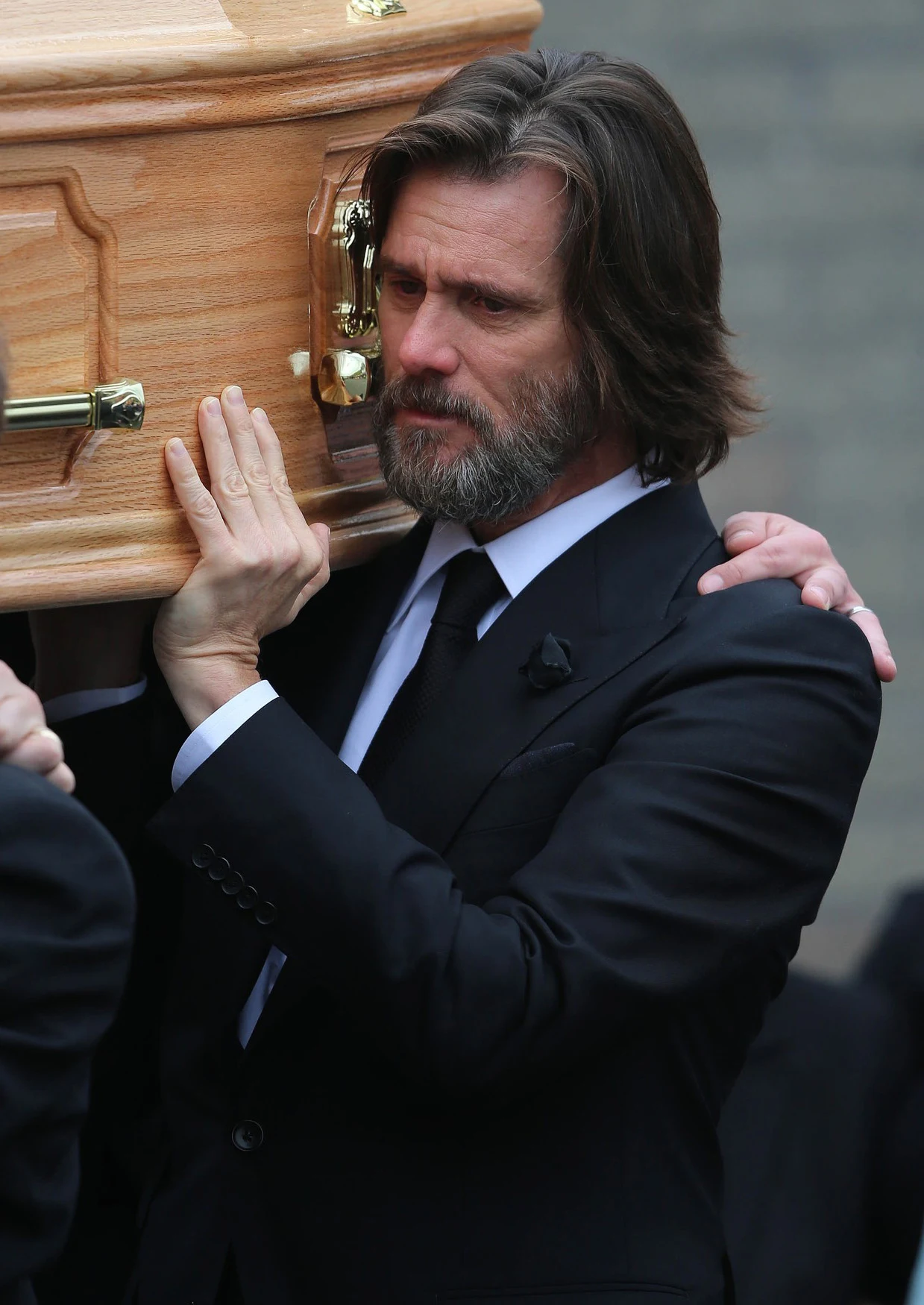 Jim Carrey niósł trumnę z ciałem byłej ukochanej