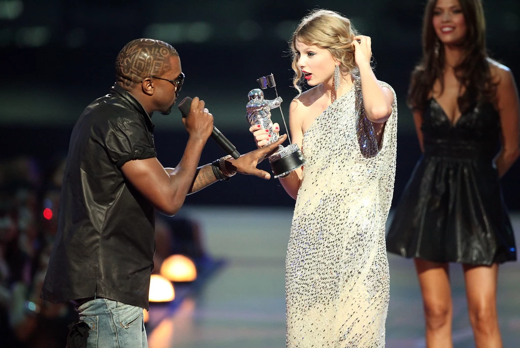 Skandal z 2009 roku wciąż ciągnie się za Kanye Westem i Taylor Swift