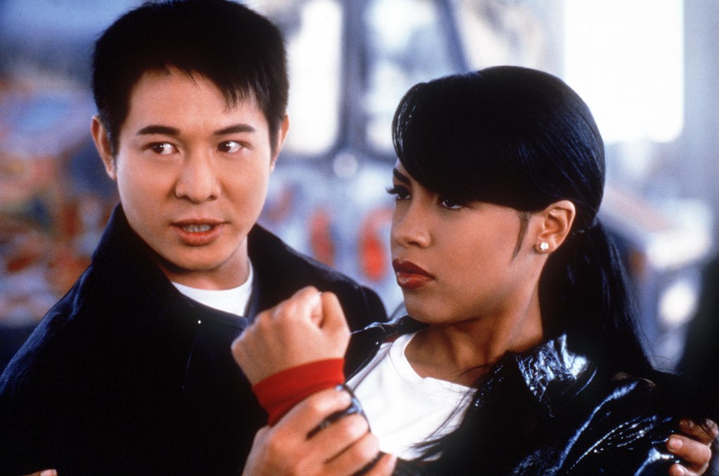 Jet Li i Aaliyah na zdjęciu z filmu "Romeo postanawia umrzeć"