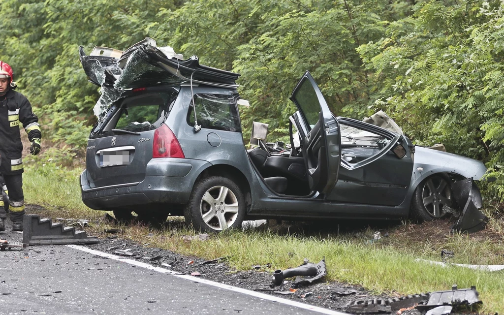 Ten wypadek zakończył się niestety tragicznie