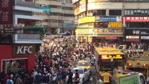 Fragment nagrania zamieszczonego w serwisie YouTube na kanale 王亭懿