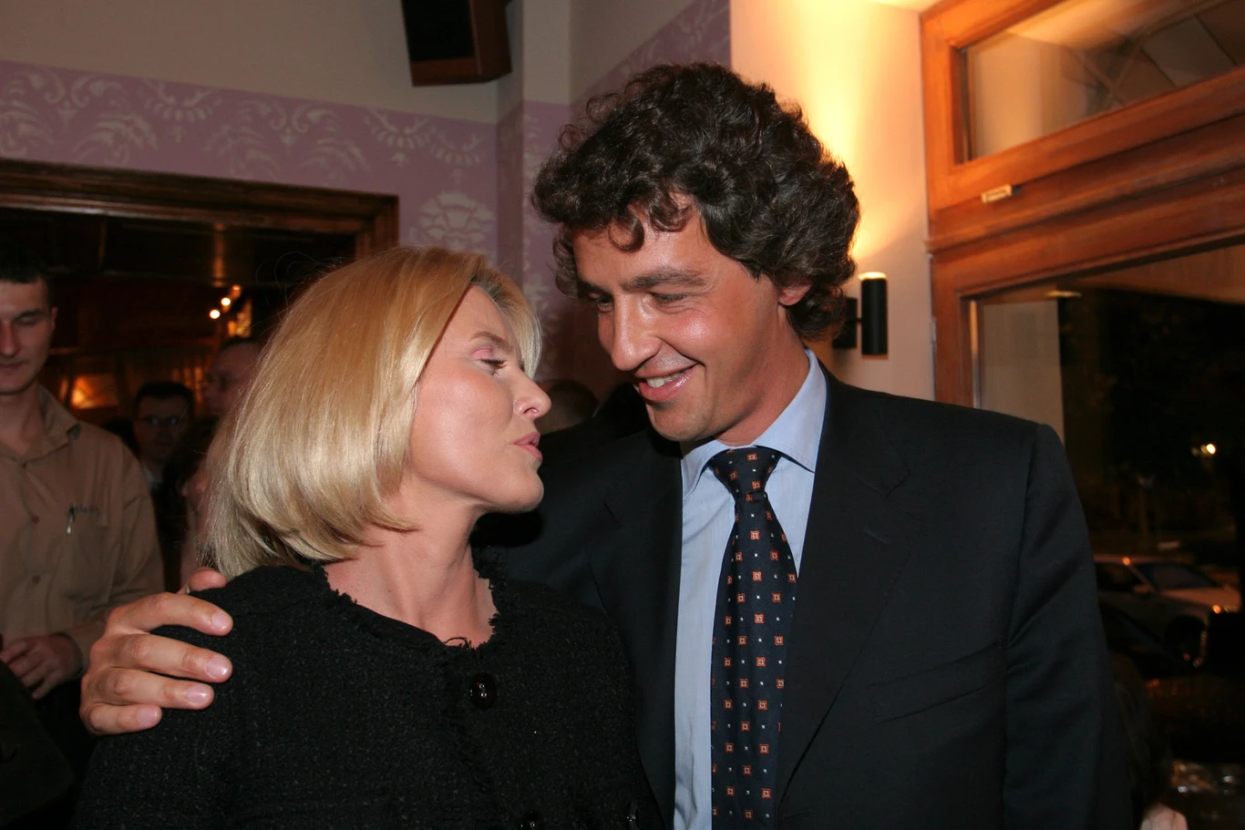 Hanna z Jackiem w restauracji Gessler