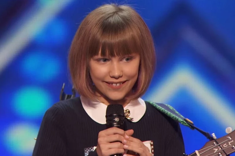 Grace VanderWaal podczas castingu do "America's Got Talent"