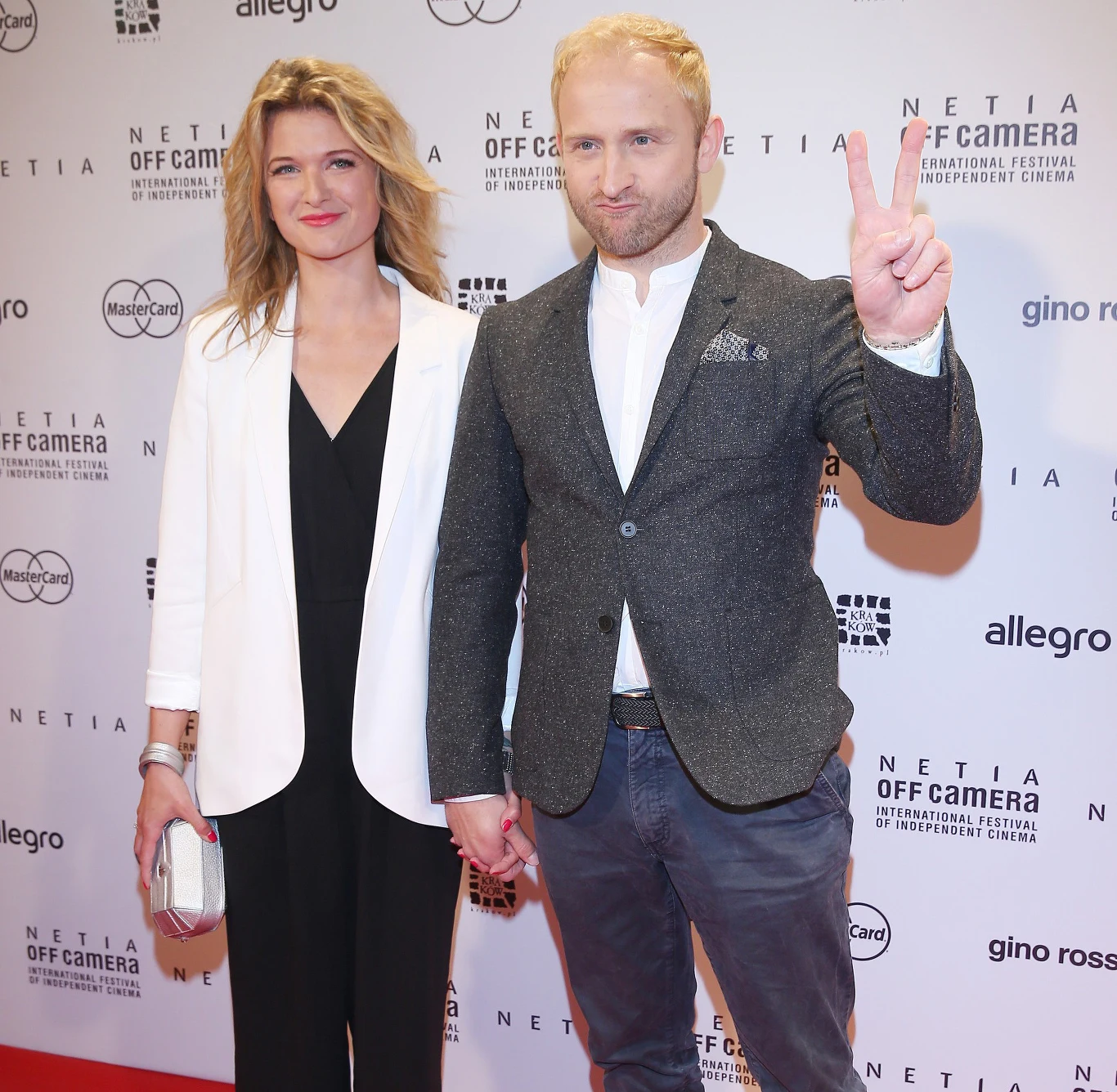 Borys Szyc z partnerką Borys Szyc z partnerką