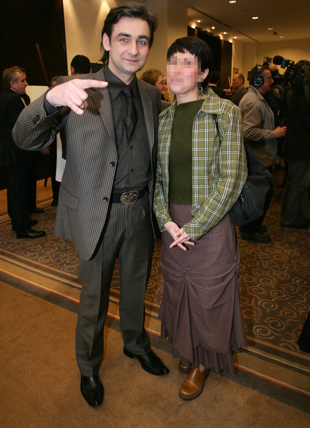 Robert Gonera z byłą żoną Robert Gonera z byłą żoną