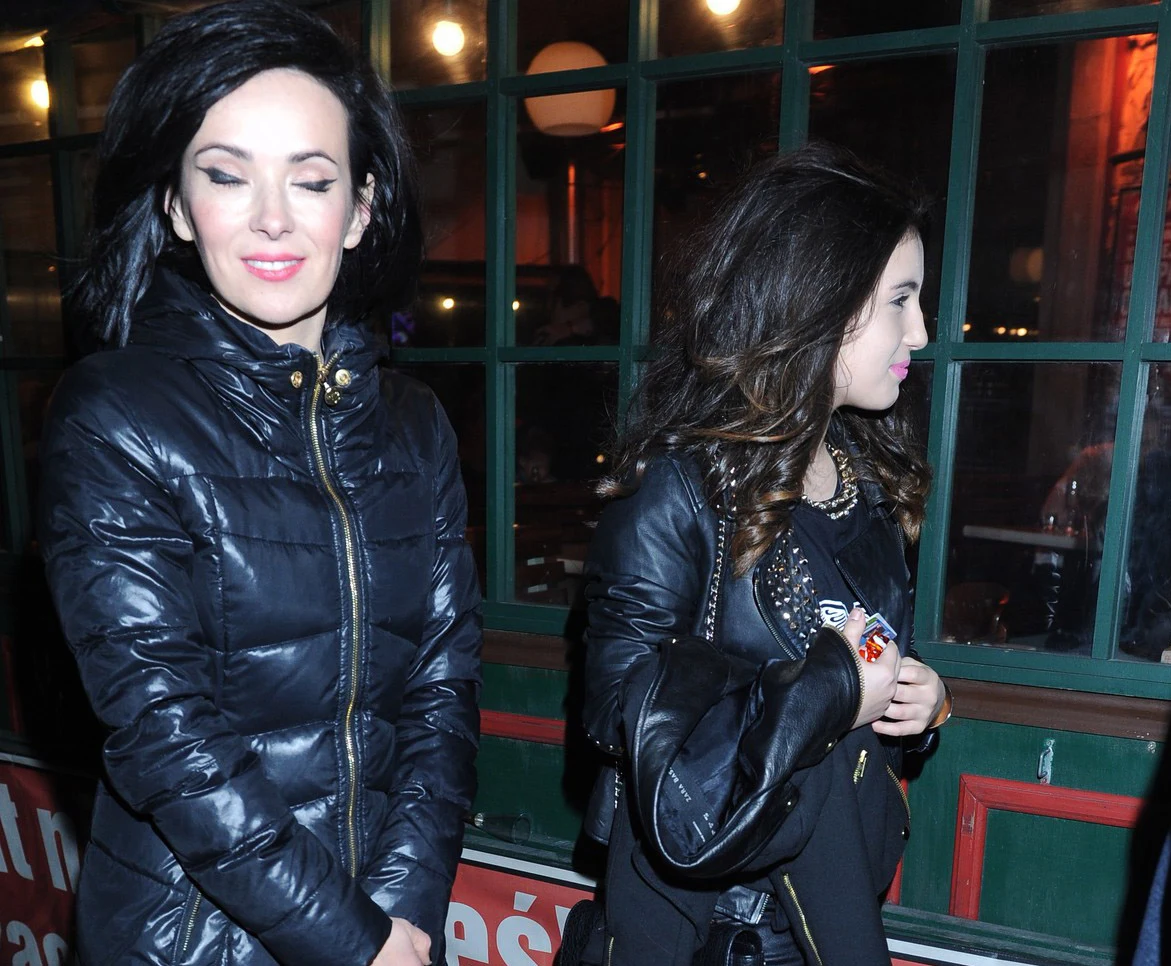 Kasia z córką Kasia z córką