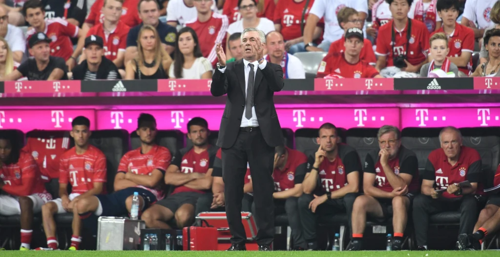 Carlo Ancelotti, trener Bayernu Monachium Carlo Ancelotti, trener Bayernu Monachium