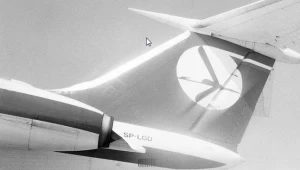 Ogon samolotu pasażerskiego Tu-134 