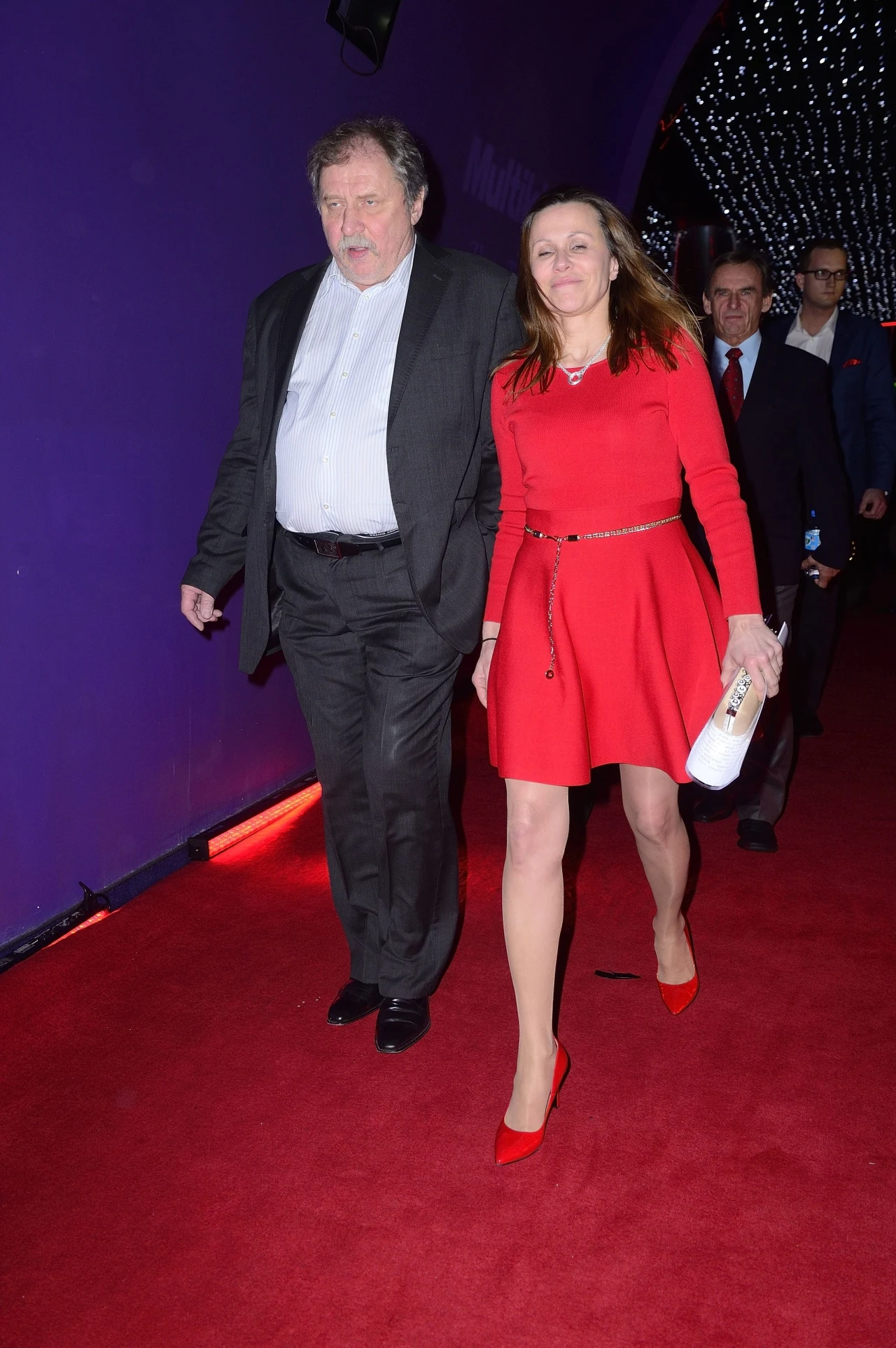 Andrzej Grabowski z żoną Andrzej Grabowski z żoną