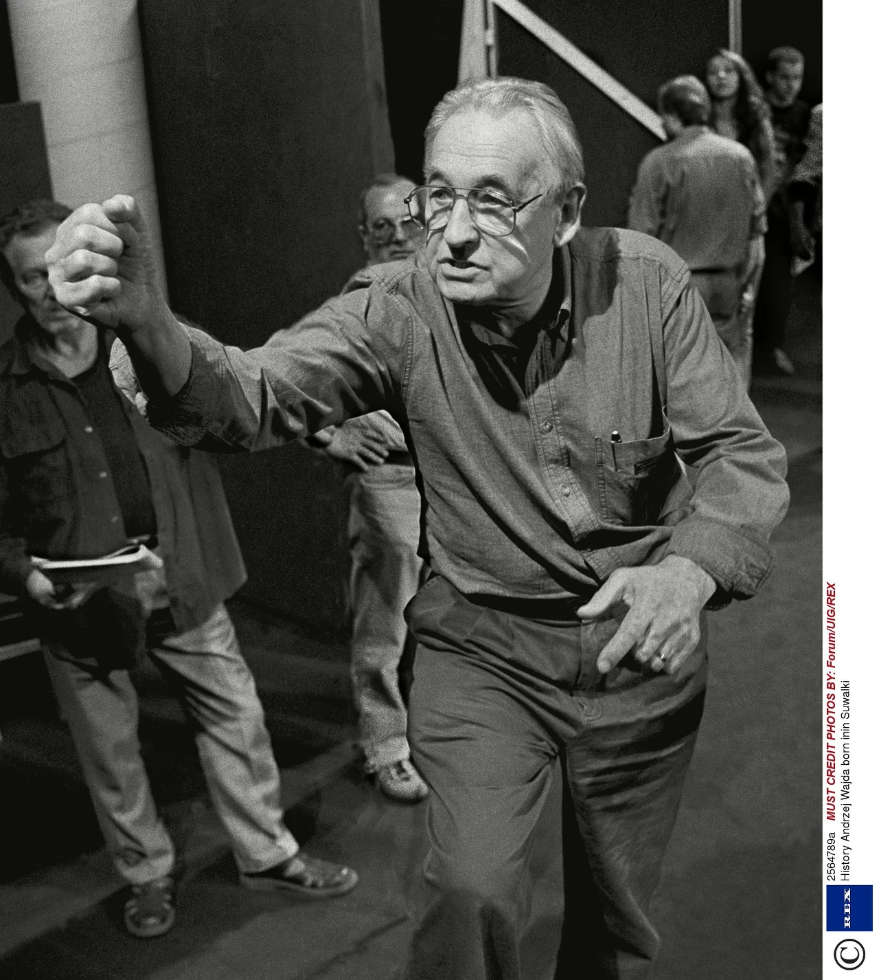 Andrzej Wajda przed laty Andrzej Wajda przed laty