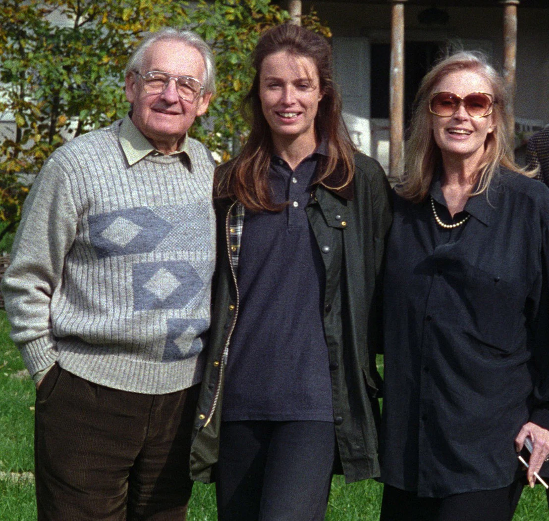 Wajda i Tyszkiewicz z córką Karoliną Wajda i Tyszkiewicz z córką Karoliną