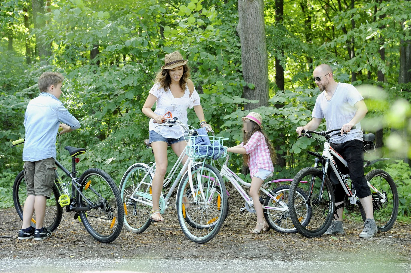 Natalia z mężem i dziećmi Natalia z mężem i dziećmi