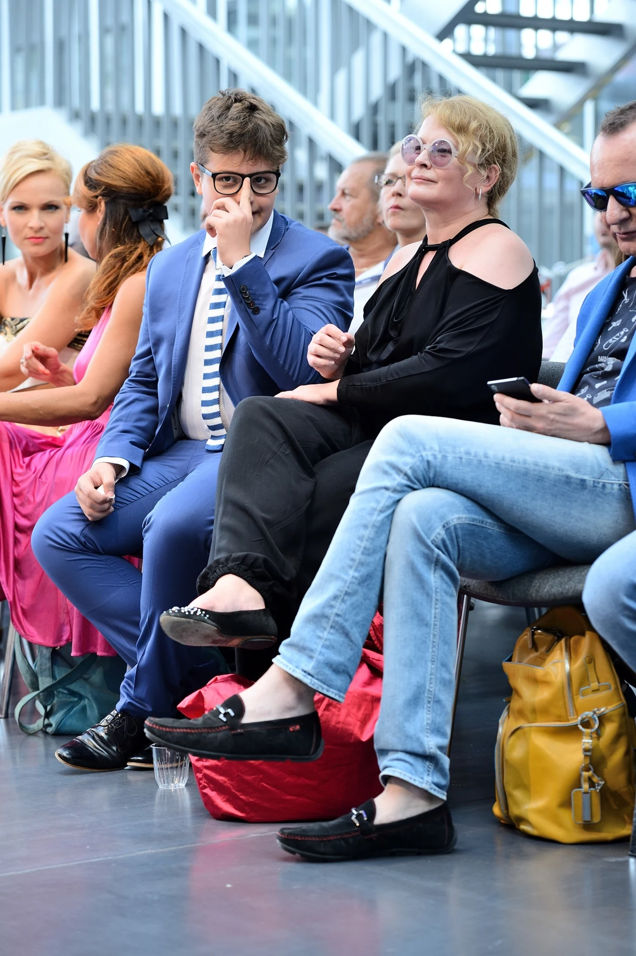 Dominika Ostałowska z synem na pokazie mody dla puszystych! Dominika Ostałowska z synem na pokazie mody dla puszystych!