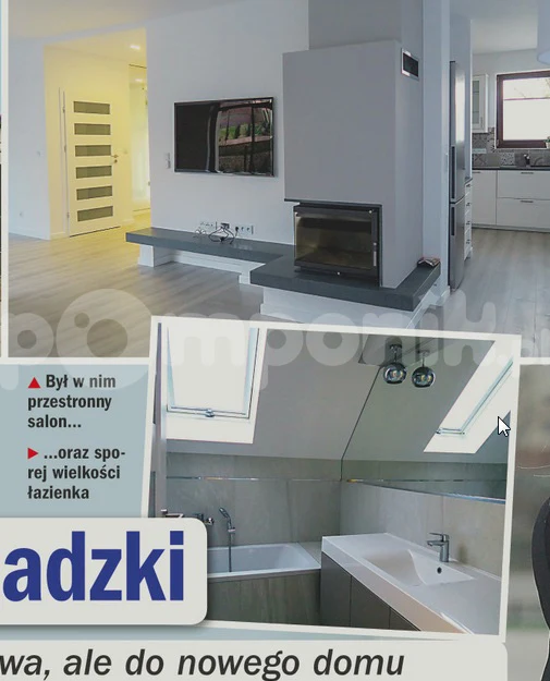 Wnętrza domu, który najmowała Edyta Górniak Wnętrza domu, który najmowała Edyta Górniak