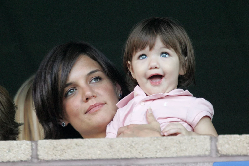 Katie Holmes z córką Katie Holmes z córką
