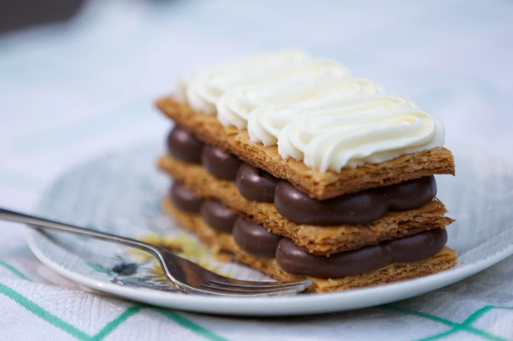 Czekoladowe mille-feuille