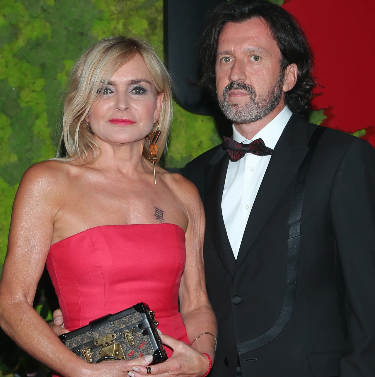 Monika Olejnik z partnerem