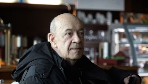 Antoni Krauze na planie filmu "Smoleńsk"