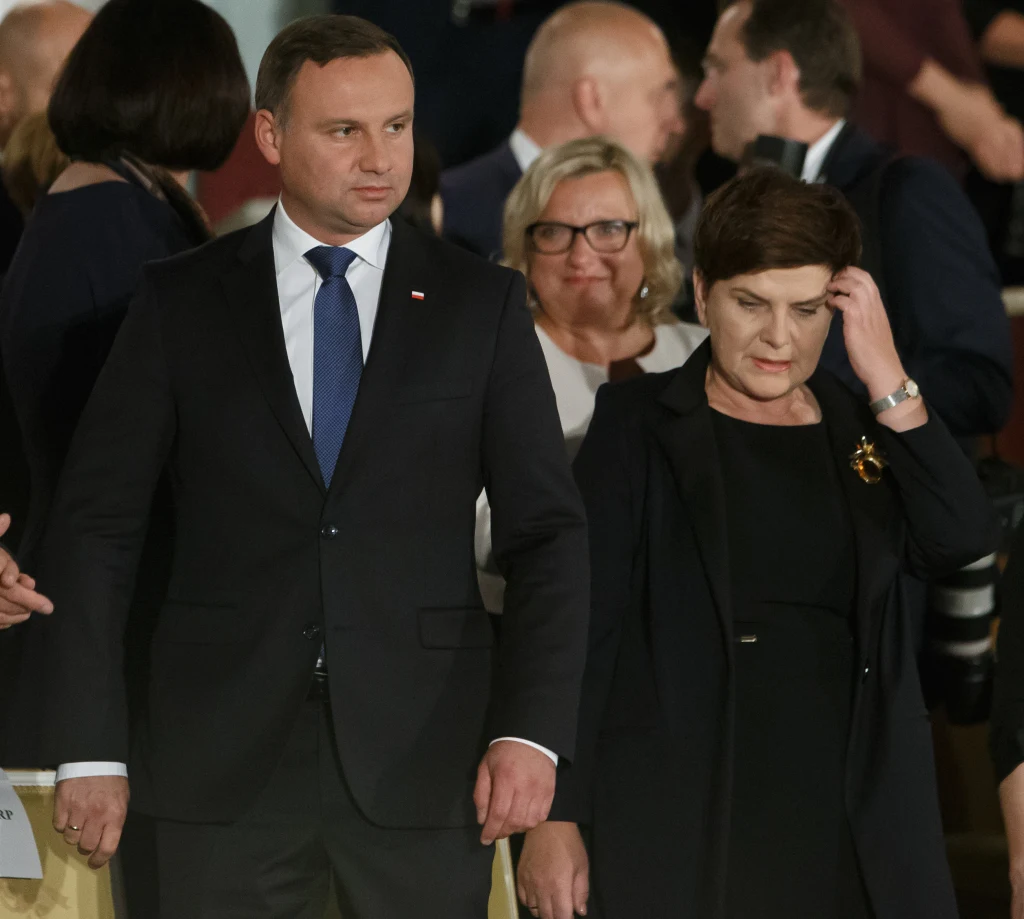 Prezydent Andrzej Duda i premier Beata Szydło Prezydent Andrzej Duda i premier Beata Szydło