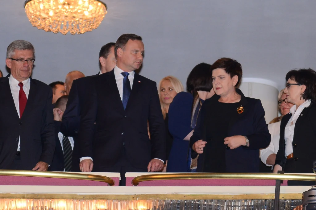 Prezydent Andrzej Duda i premier Beata Szydło Prezydent Andrzej Duda i premier Beata Szydło