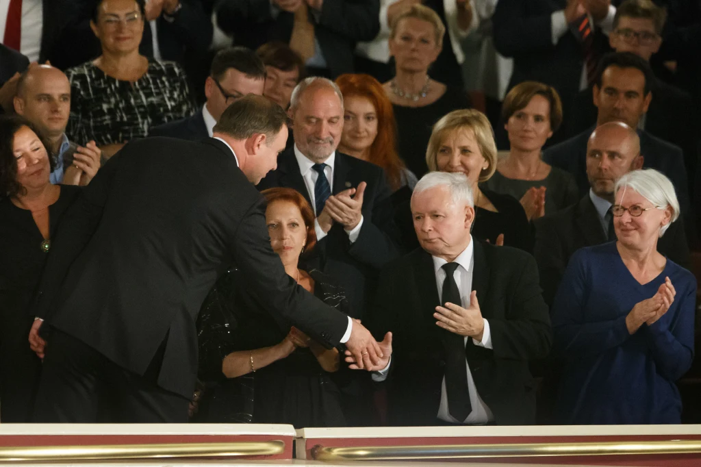 Jarosław Kaczyński i Andrzej Duda Jarosław Kaczyński i Andrzej Duda