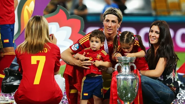 Fernando Torres z żoną