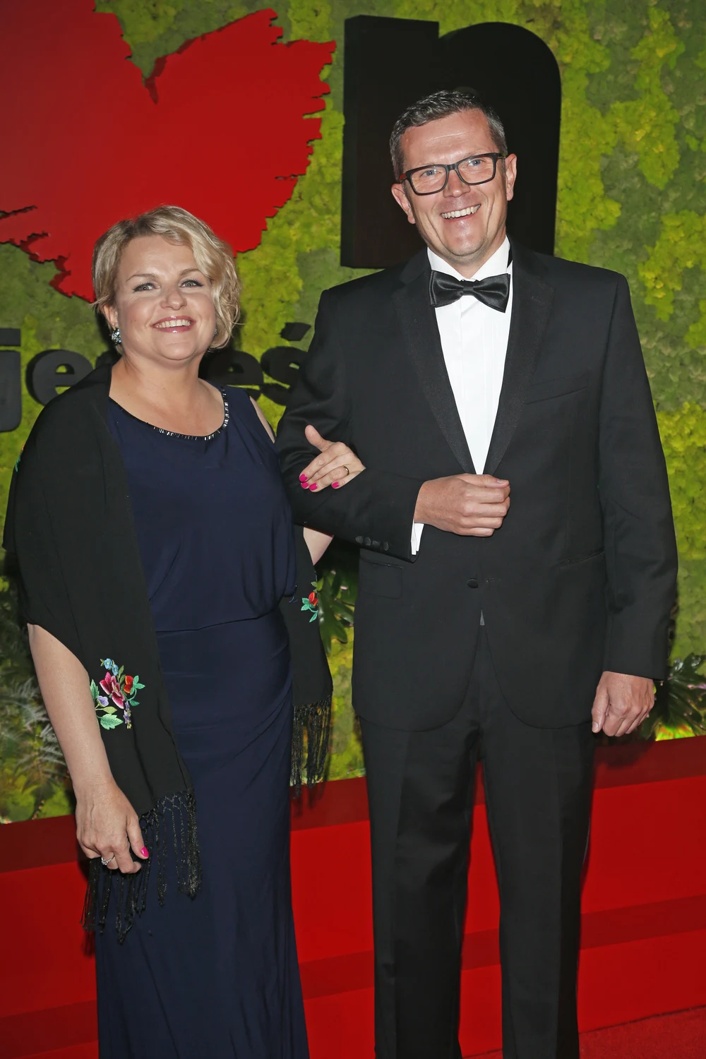 Katarzyna Bosacka z mężem