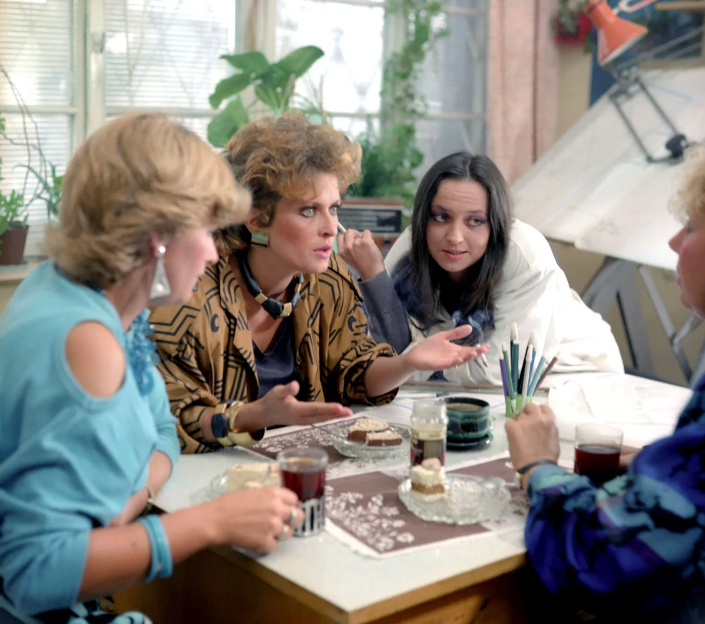 Halina Bednarz w filmie "Kogel-Mogel"