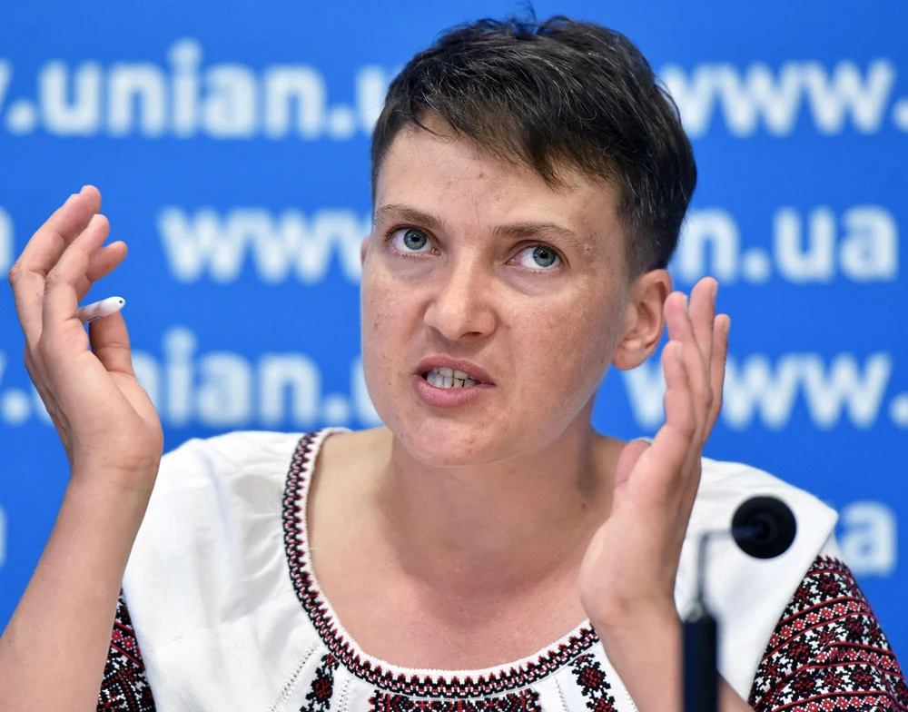 Nadija Sawczenko: "Na zniesienie sankcji jest jeszcze za wcześnie"