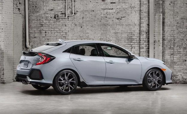 Honda civic hatchback 2017, wersja amerykańska 