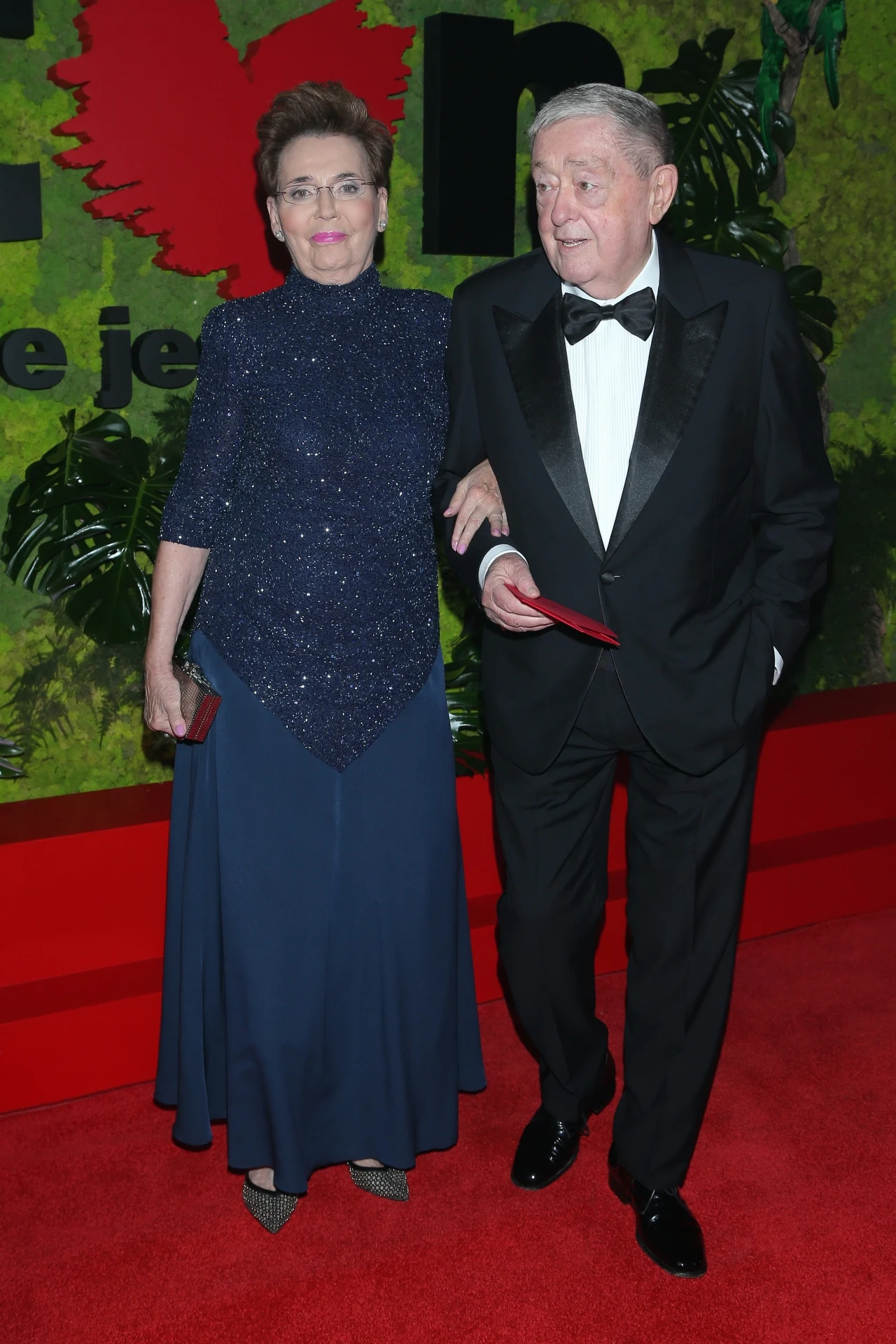 Bożena Walter z mężem Bożena Walter z mężem