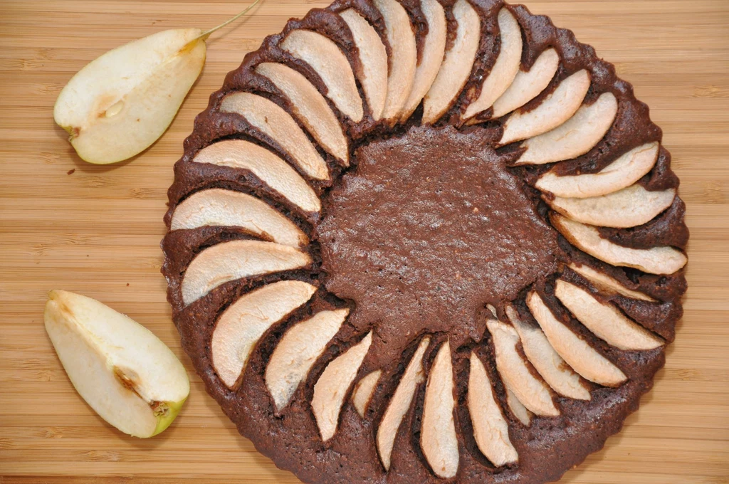 Brownie z gruszkami Brownie z gruszkami