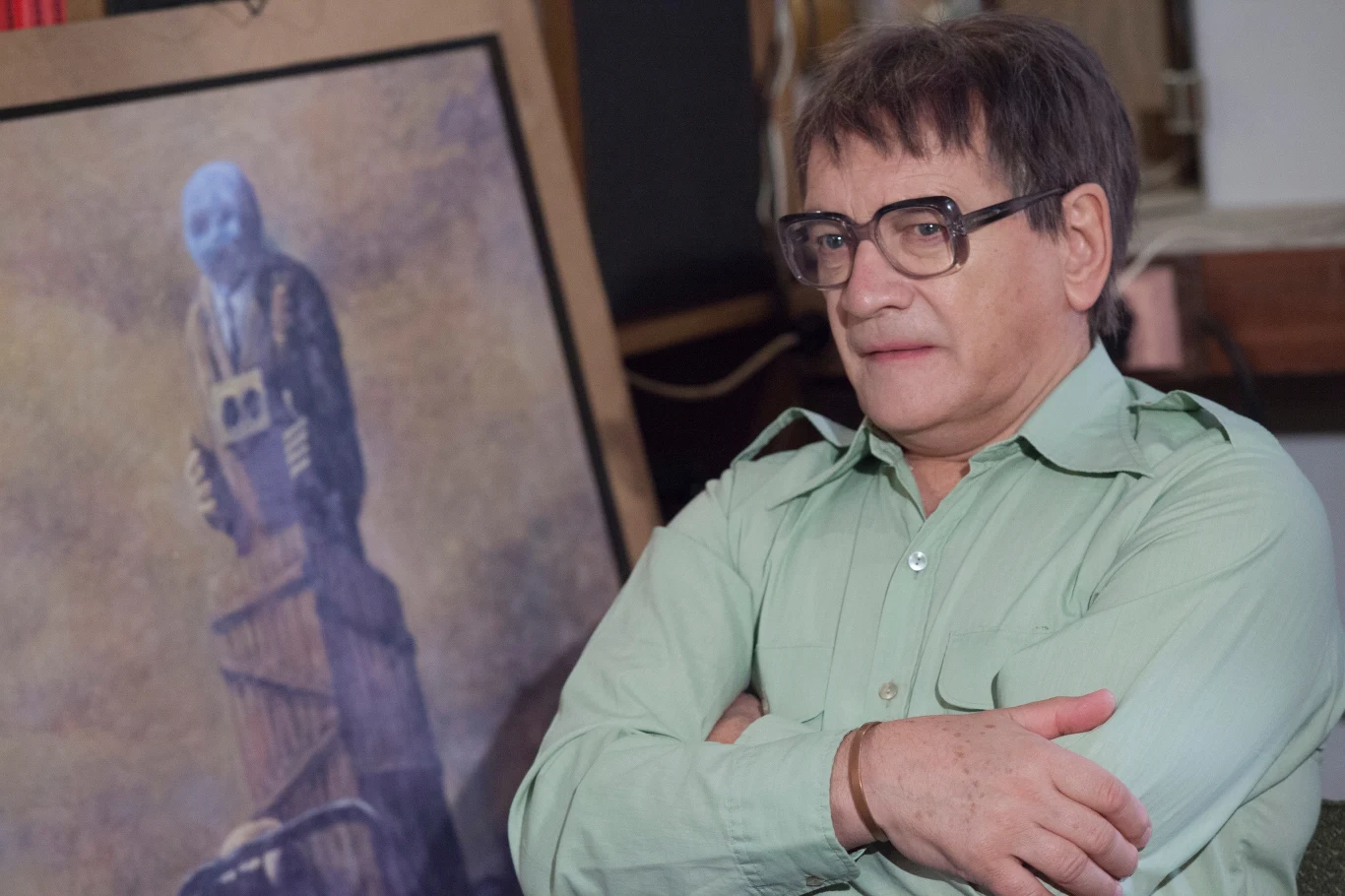 Andrzej Seweryn (Zdzisław Beksiński) Andrzej Seweryn (Zdzisław Beksiński)