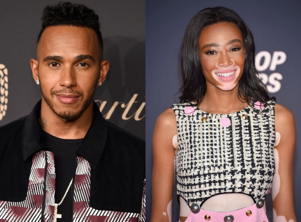 Lewis Hamilton i Winnie Harlow