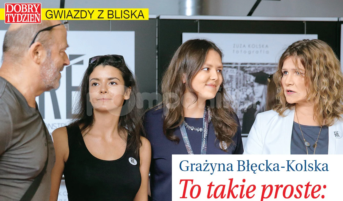 Jan Jakub Kolski, Aleksandra Michael, Ola Schumacher i Grażyna Błęcka-Kolska na otwarciu wystawy Jan Jakub Kolski, Aleksandra Michael, Ola Schumacher i Grażyna Błęcka-Kolska na otwarciu wystawy