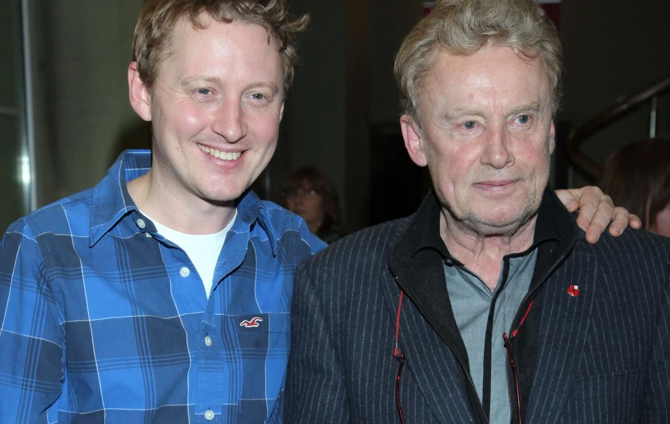 Daniel Olbrychski z synem Rafałem Daniel Olbrychski z synem Rafałem