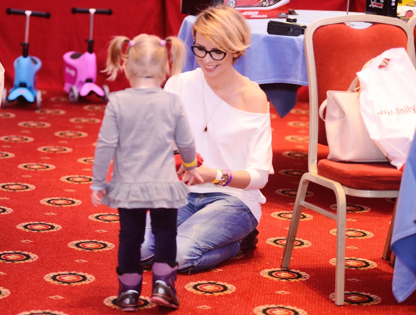 Dorota Gardias z córką Dorota Gardias z córką