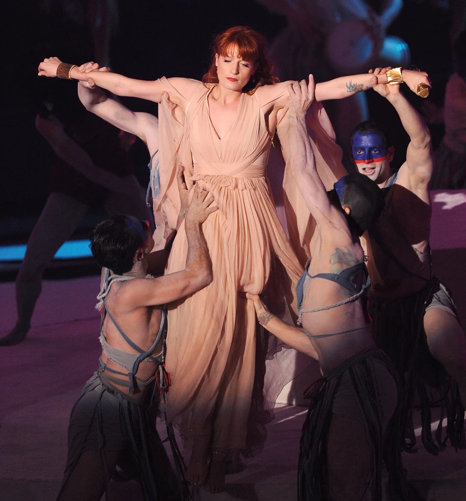 Florence Welch podczas MTV VMA w 2010 roku