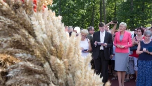 Pierwsza dama na dozynkach prezydenckich w Spale