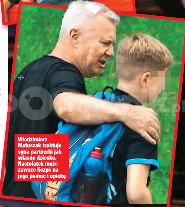 Włodzimierz jest dla chłopaka i ojcem i dziadkiem Włodzimierz jest dla chłopaka i ojcem i dziadkiem