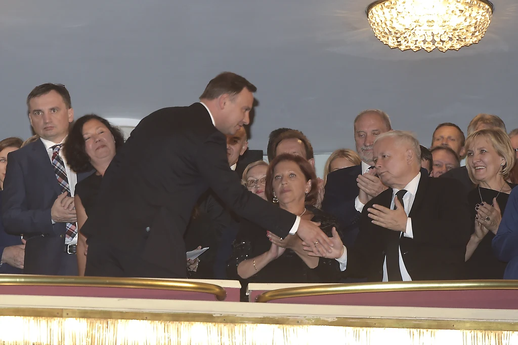 Andrzej Duda na premierze "Smoleńska" Andrzej Duda na premierze "Smoleńska"