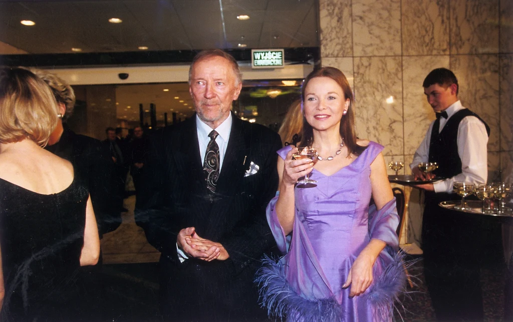 Krzysztof Chamiec i Laura Łącz