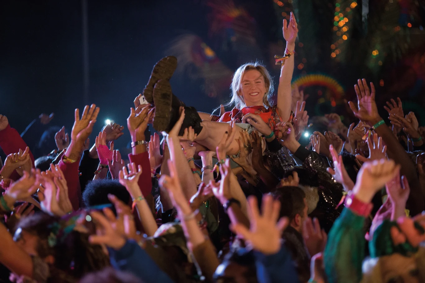 Renée Zellweger w scenie z filmu "Bridget Jones 3"