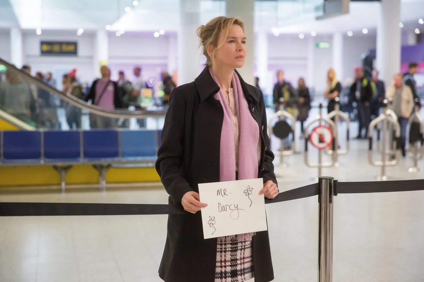 Renée Zellweger w scenie z filmu "Bridget Jones 3"