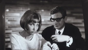 Pola Raksa i Wiesław Gołas w filmie "Beata" (1964)