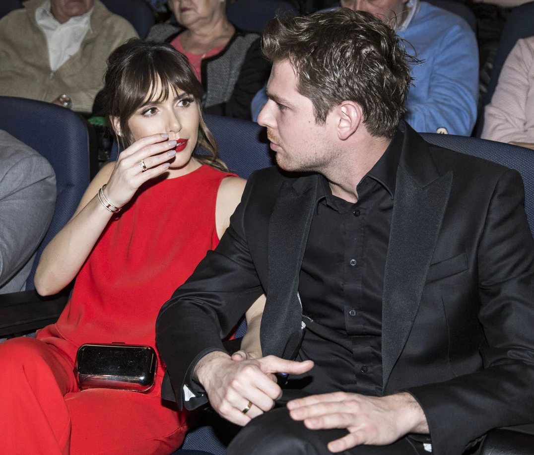 Marta Żmuda-Trzebiatowska-Kula z mężem Marta Żmuda-Trzebiatowska-Kula z mężem