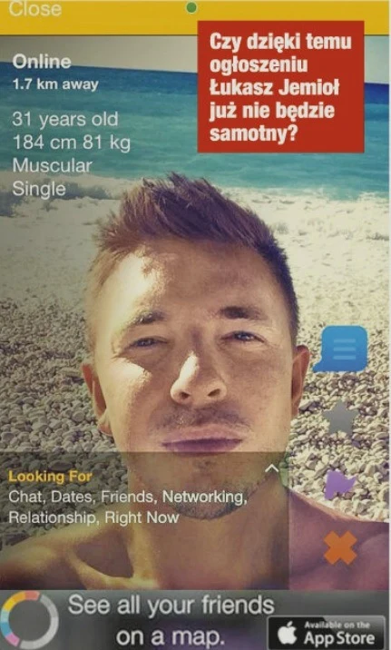 Dwa lata temu Jemioł szukał miłości na portalu randkowym. Wygląda na to, że znalazł