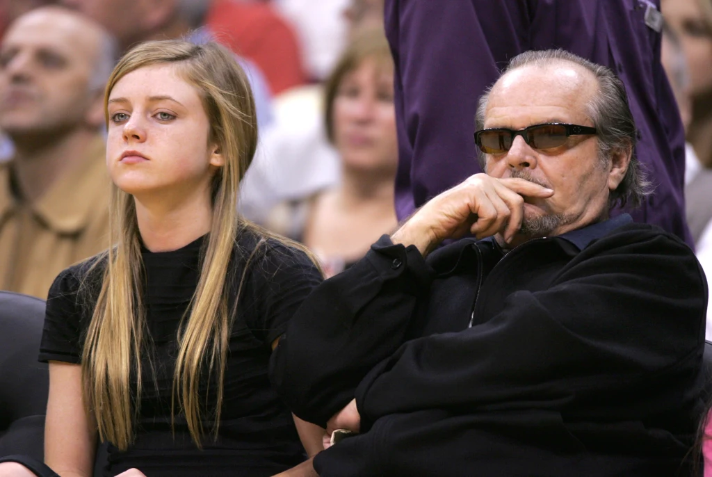 Jack Nicholson z córką Lorraine