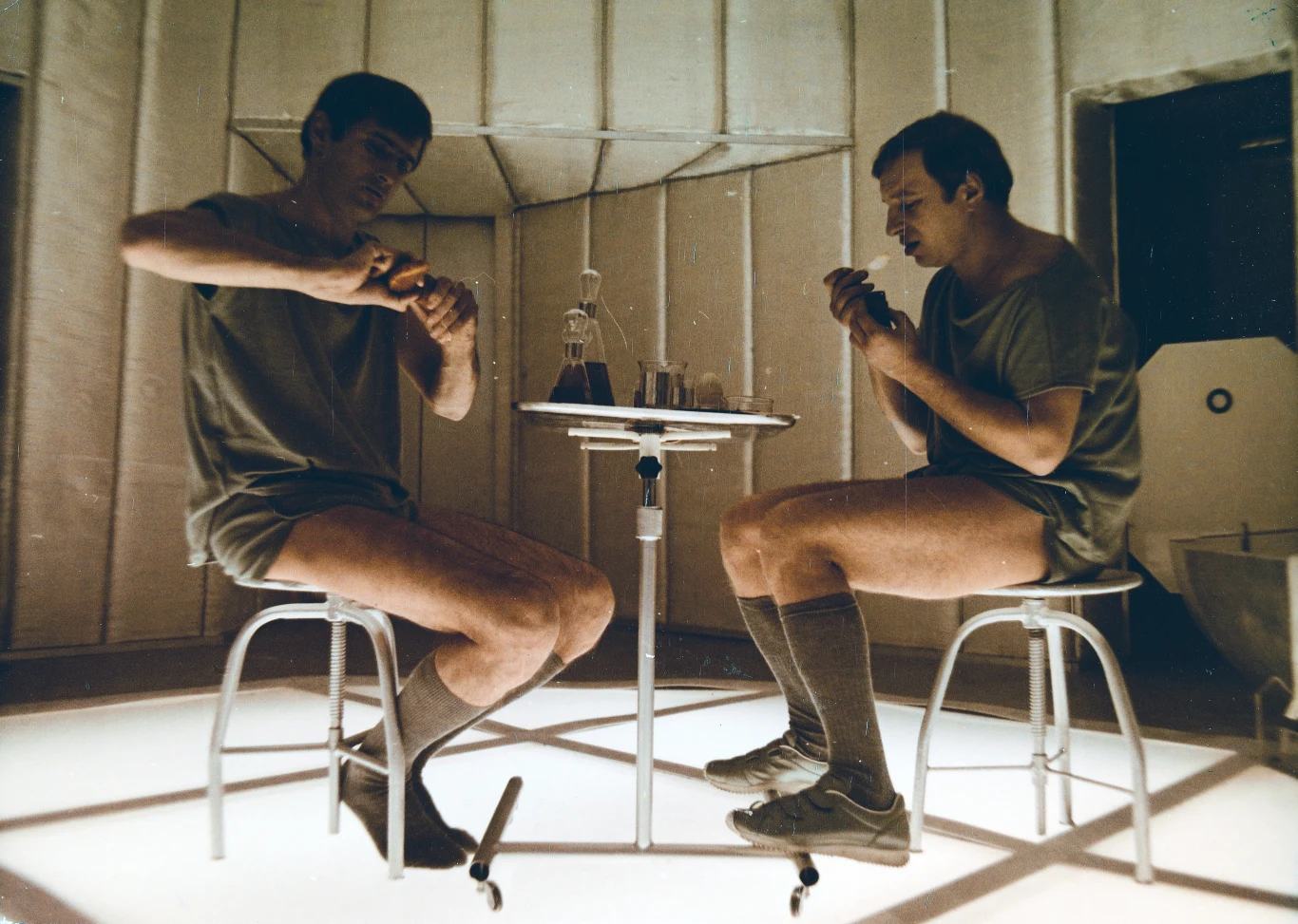 Olgierd Łukaszewicz i Jerzy Stuhr Olgierd Łukaszewicz i Jerzy Stuhr