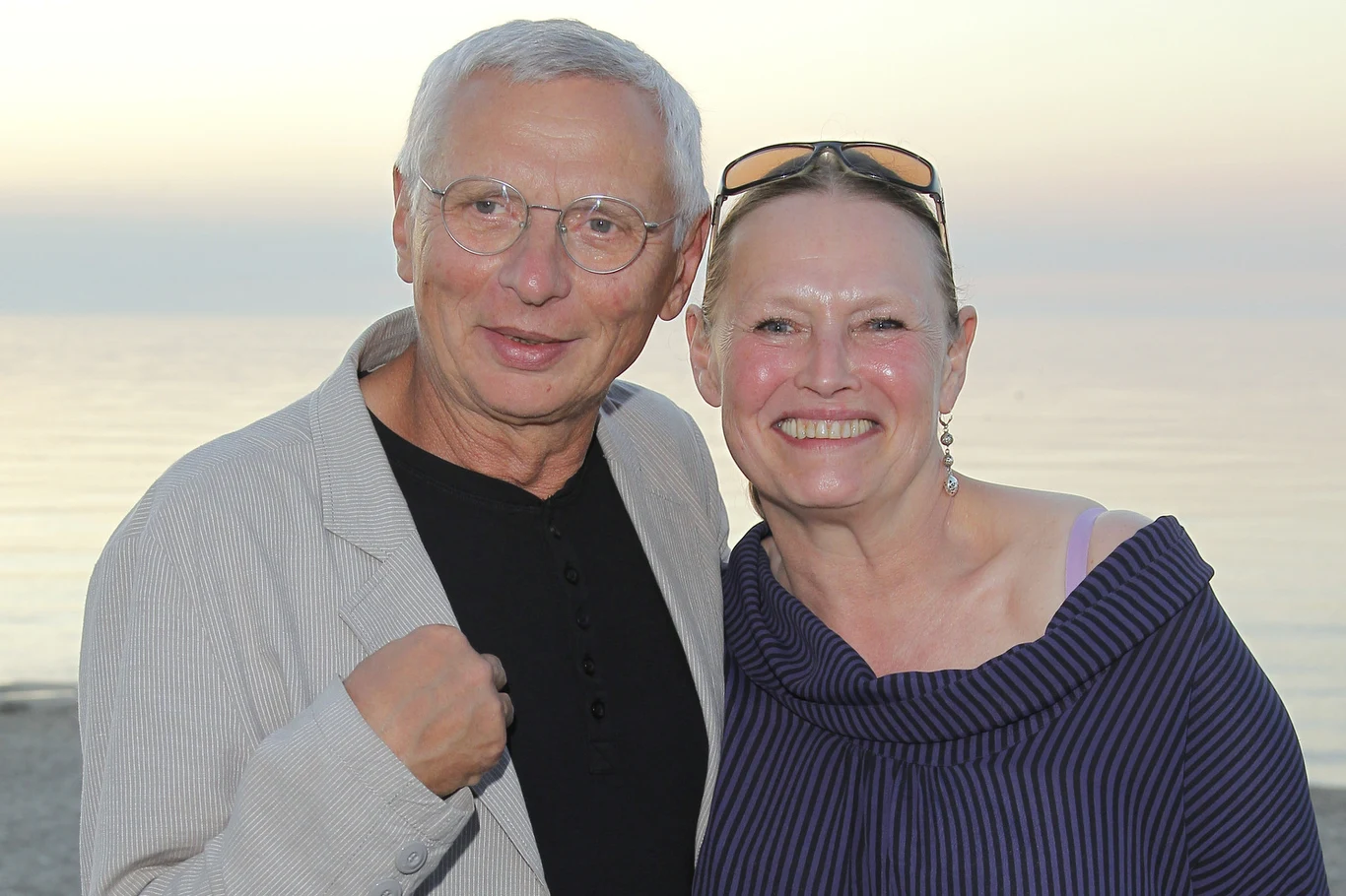 Iwona ze swoim mężem, Mikołajem Grabowskim Iwona ze swoim mężem, Mikołajem Grabowskim